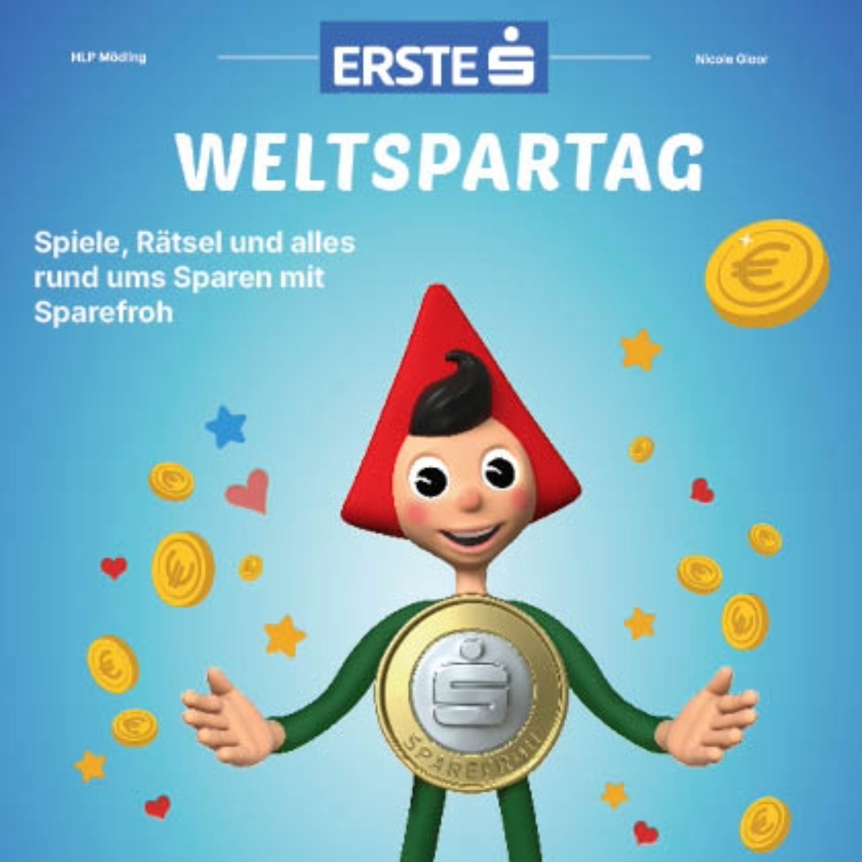 The cover of my magazine, featuring Sparefroh